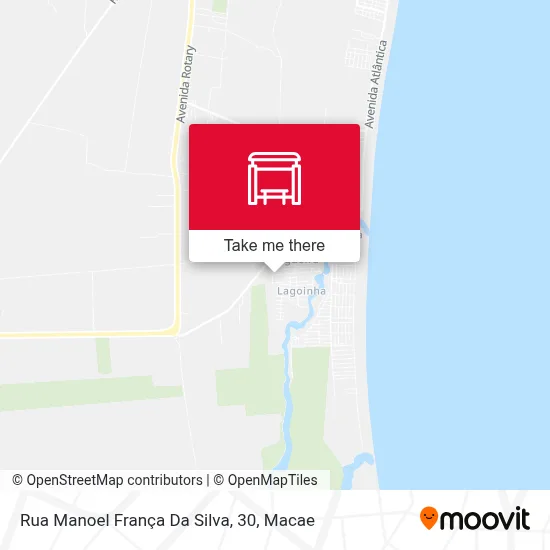 Rua Manoel França Da Silva, 30 map