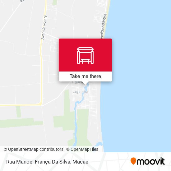 Rua Manoel França Da Silva map