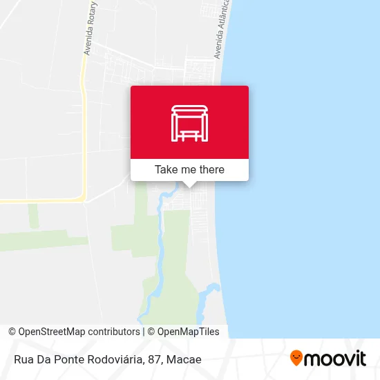 Rua Da Ponte Rodoviária, 87 map