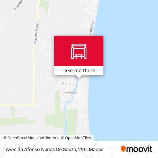 Mapa Avenida Afonso Nunes De Souza, 290