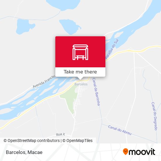 Barcelos map