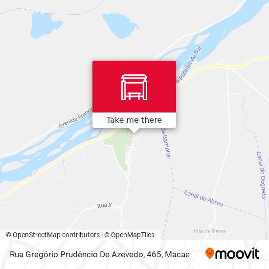 Rua Gregório Prudêncio De Azevedo, 465 map