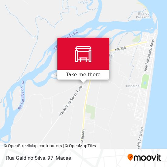 Mapa Rua Galdino Silva, 97