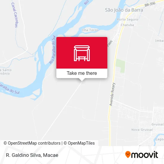 R. Galdino Silva map