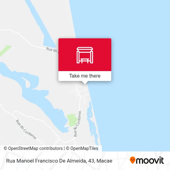 Rua Manoel Francisco De Almeida, 43 map
