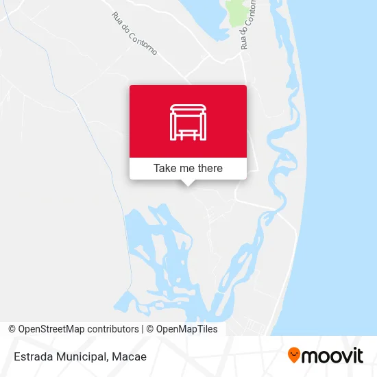 Estrada Municipal map