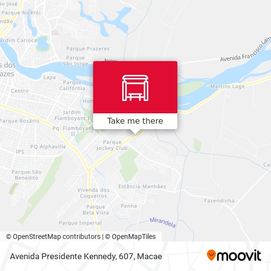 Avenida Presidente Kennedy, 607 map