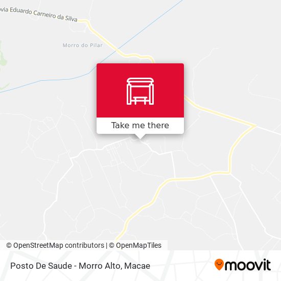 Mapa Posto De Saude - Morro Alto