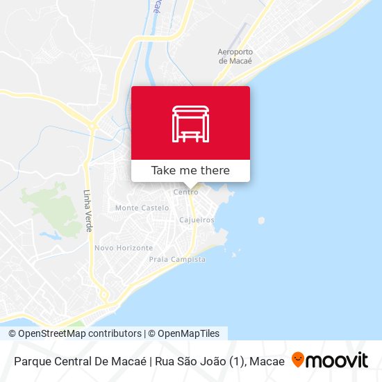 Parque Central De Macaé | Rua São João (1) map