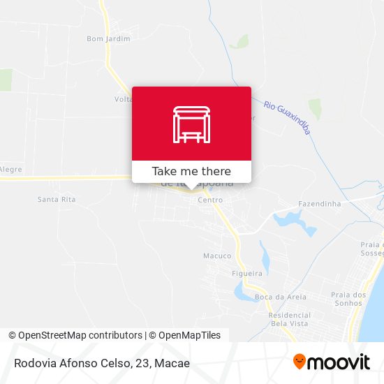 Rodovia Afonso Celso, 23 map