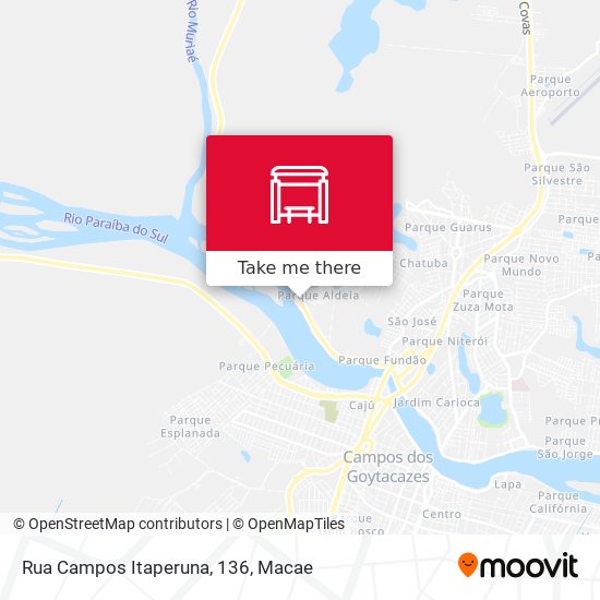 Rua Campos Itaperuna, 136 map