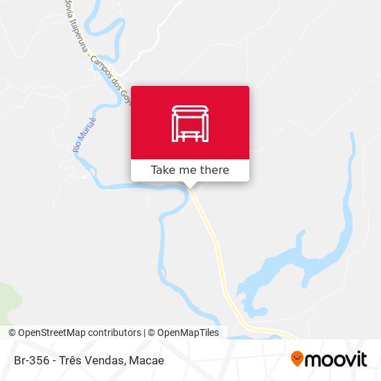 Br-356 - Três Vendas map