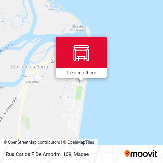 Rua Carlos F De Amorim, 109 map