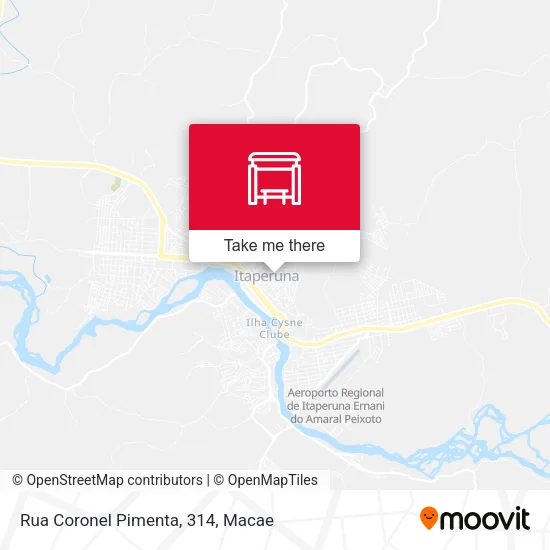 Rua Coronel Pimenta, 314 map