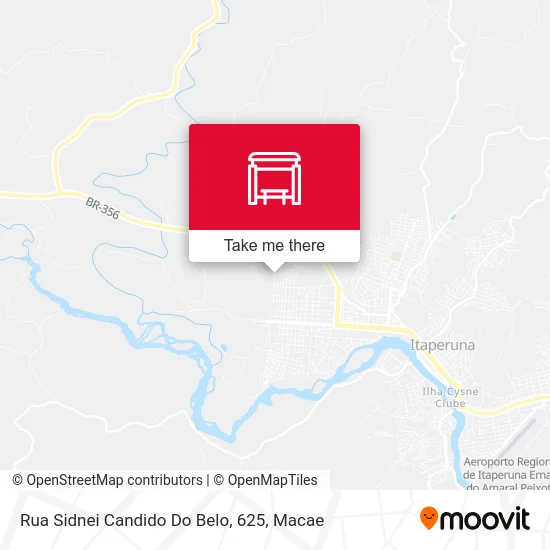 Rua Sidnei Candido Do Belo, 625 map