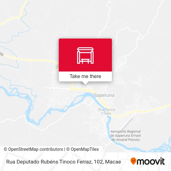 Rua Deputado Rubéns Tinoco Ferraz, 102 map