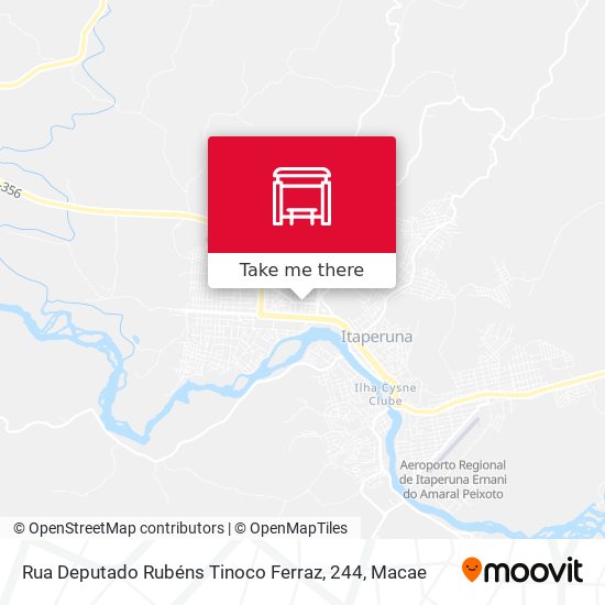 Mapa Rua Deputado Rubéns Tinoco Ferraz, 244