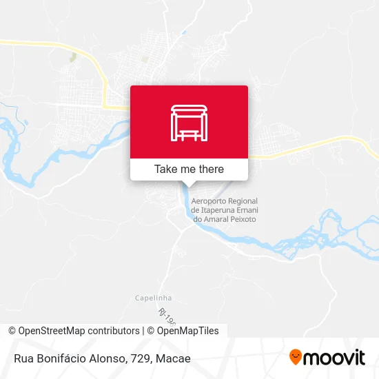 Rua Bonifácio Alonso, 729 map