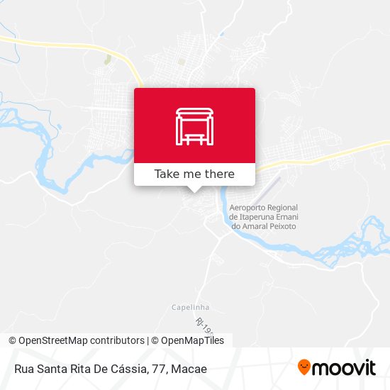 Rua Santa Rita De Cássia, 77 map