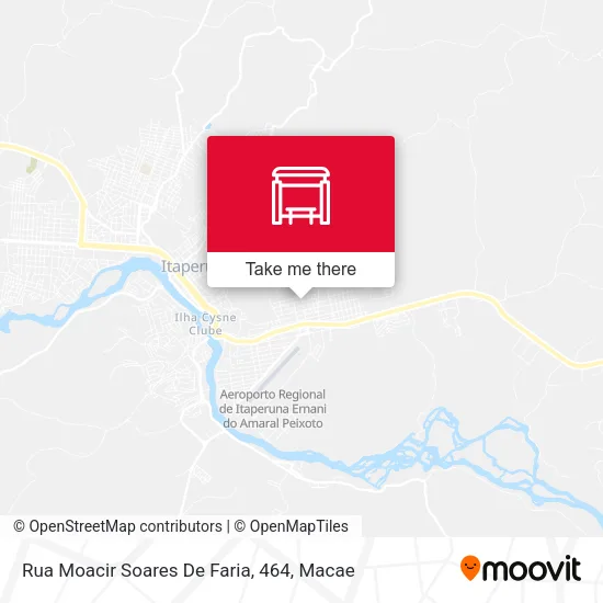 Rua Moacir Soares De Faria, 464 map
