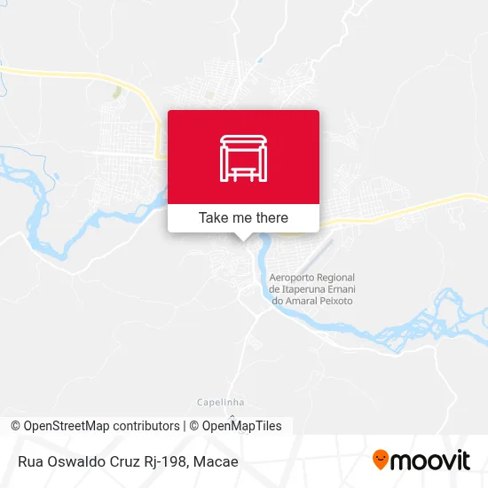 Rua Oswaldo Cruz Rj-198 map