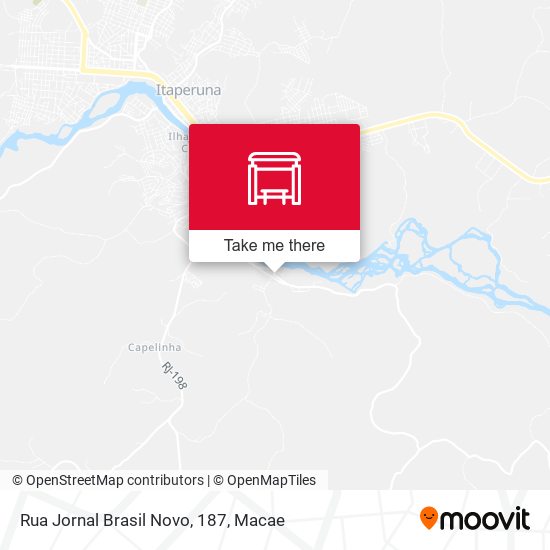 Rua Jornal Brasil Novo, 187 map
