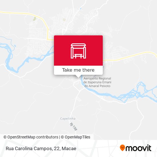 Rua Carolina Campos, 22 map