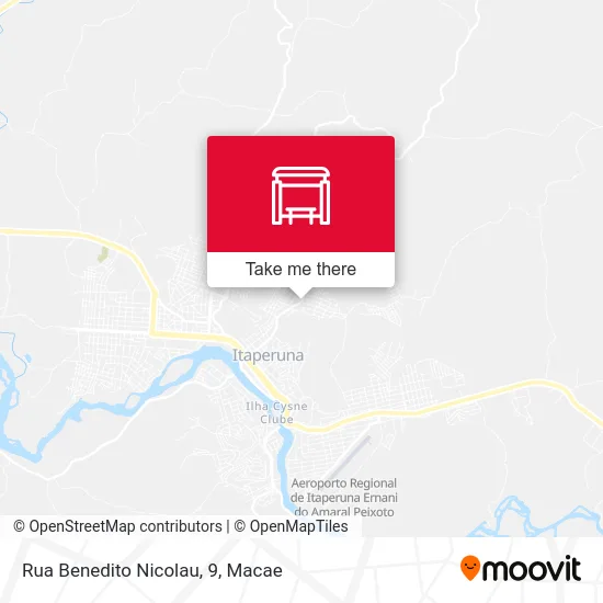 Rua Benedito Nicolau, 9 map