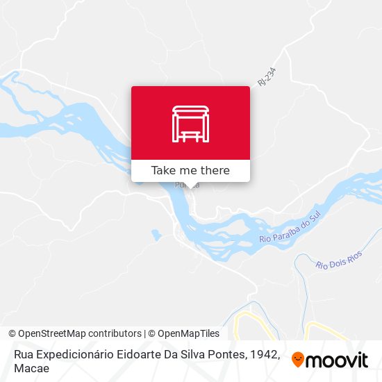 Rua Expedicionário Eidoarte Da Silva Pontes, 1942 map