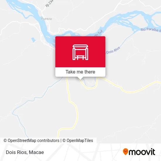 Dois Rios map