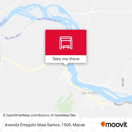 Avenida Emygdio Maia Santos, 1500 map