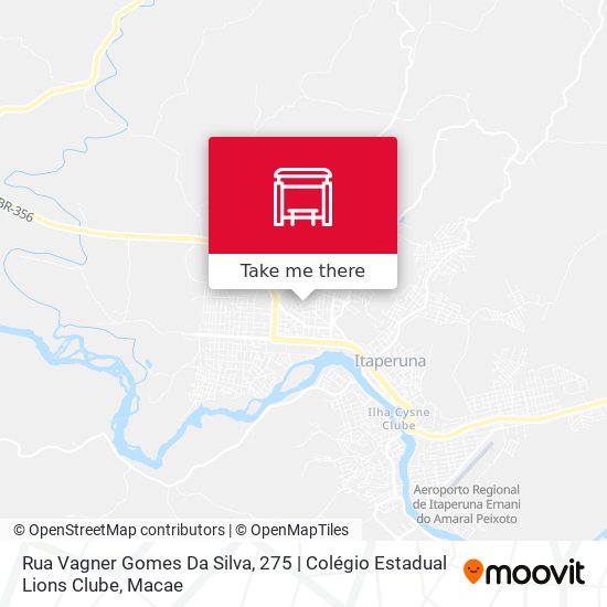 Mapa Rua Vagner Gomes Da Silva, 275 | Colégio Estadual Lions Clube