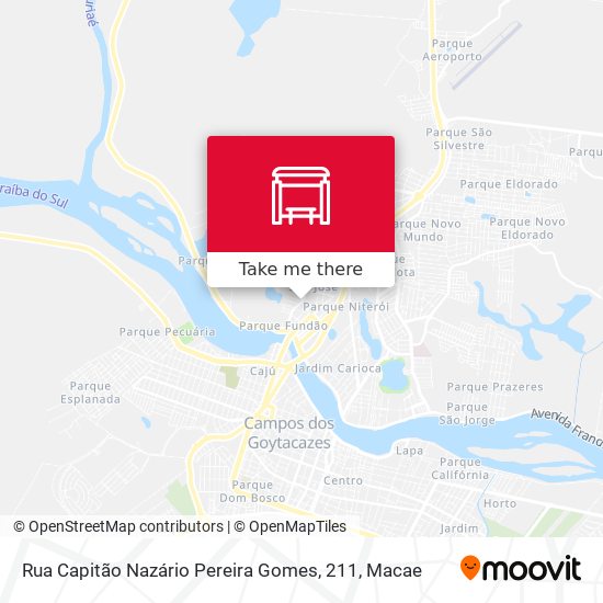 Mapa Rua Capitão Nazário Pereira Gomes, 211