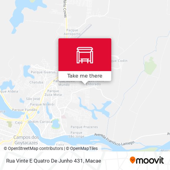 Rua Vinte E Quatro De Junho 431 map
