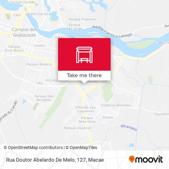 Rua Doutor Abelardo De Melo, 127 map