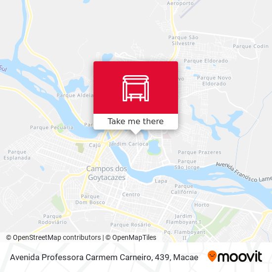 Avenida Professora Carmem Carneiro, 439 map