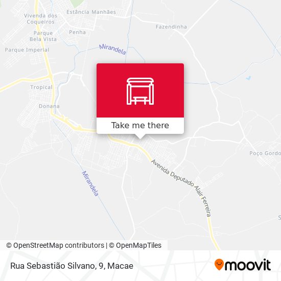 Rua Sebastião Silvano, 9 map