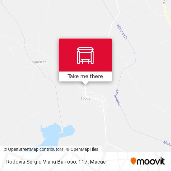 Rodovia Sérgio Viana Barroso, 117 map
