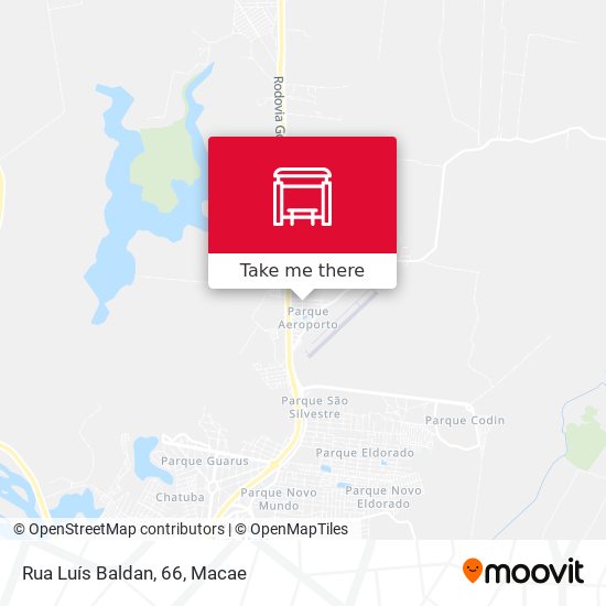 Rua Luís Baldan, 66 map