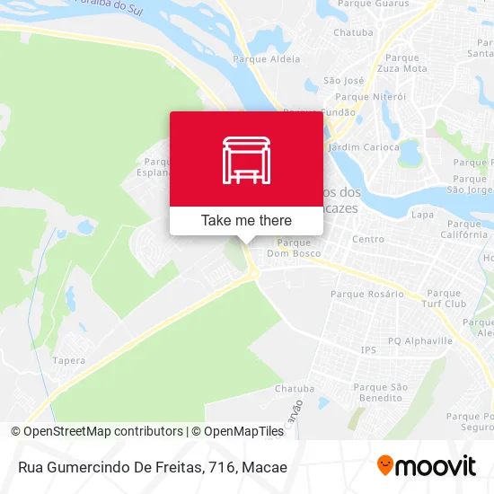 Rua Gumercindo De Freitas, 716 map