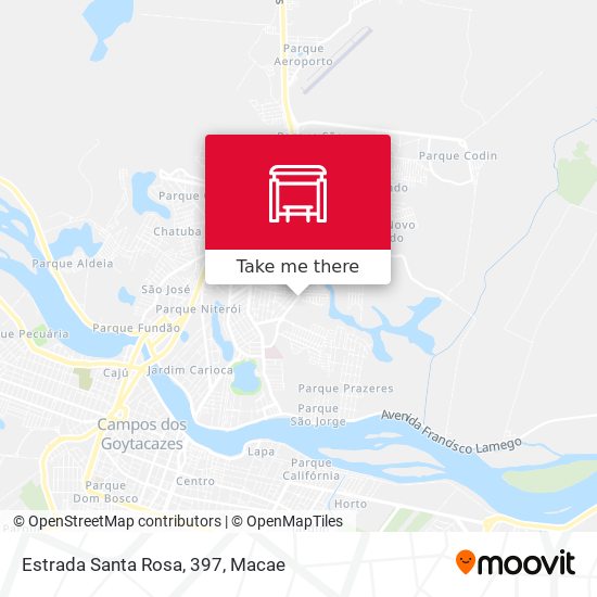 Estrada Santa Rosa, 397 map