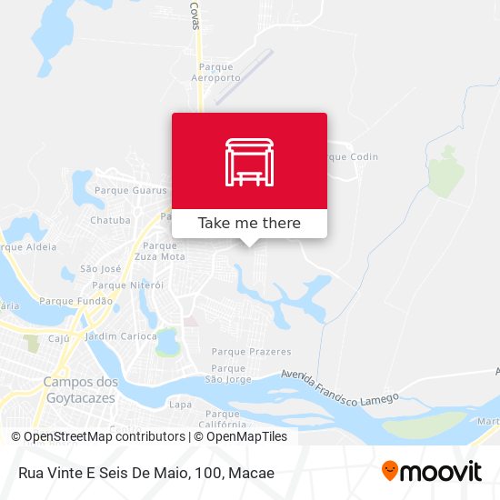 Rua Vinte E Seis De Maio, 100 map