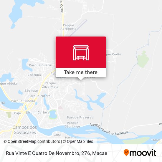 Rua Vinte E Quatro De Novembro, 276 map