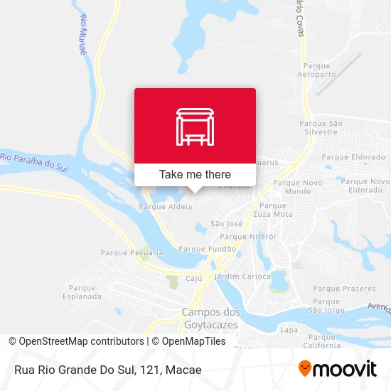 Rua Rio Grande Do Sul, 121 map