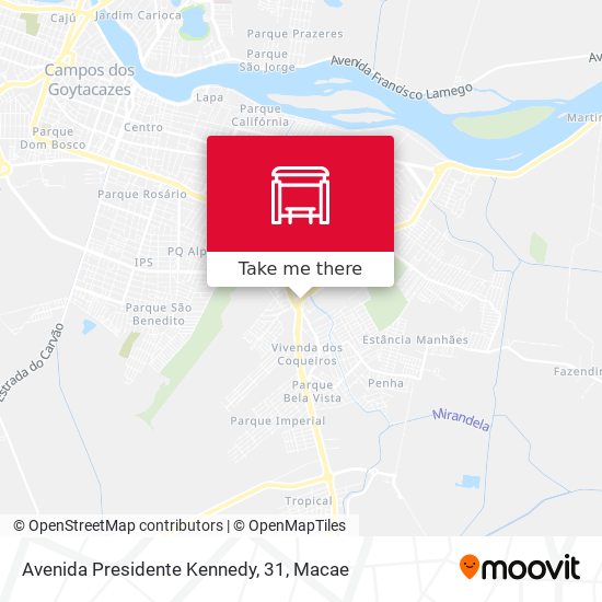 Avenida Presidente Kennedy, 31 map