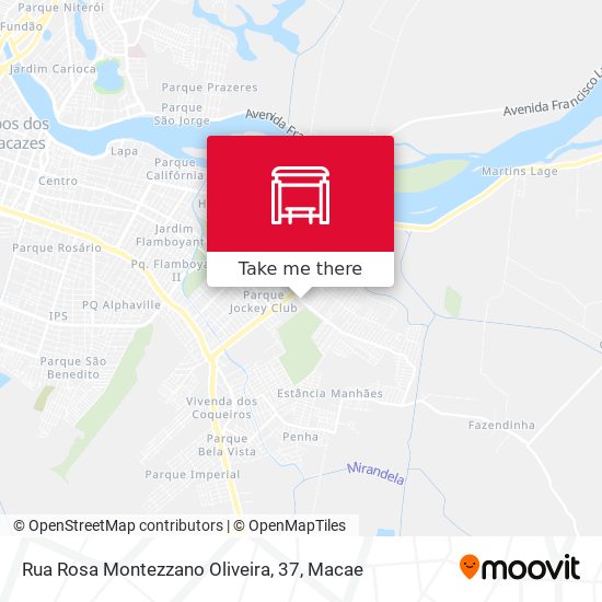 Rua Rosa Montezzano Oliveira, 37 map
