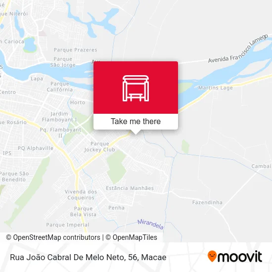 Rua João Cabral De Melo Neto, 56 map
