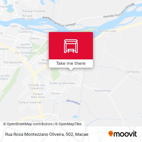 Rua Rosa Montezzano Oliveira, 502 map