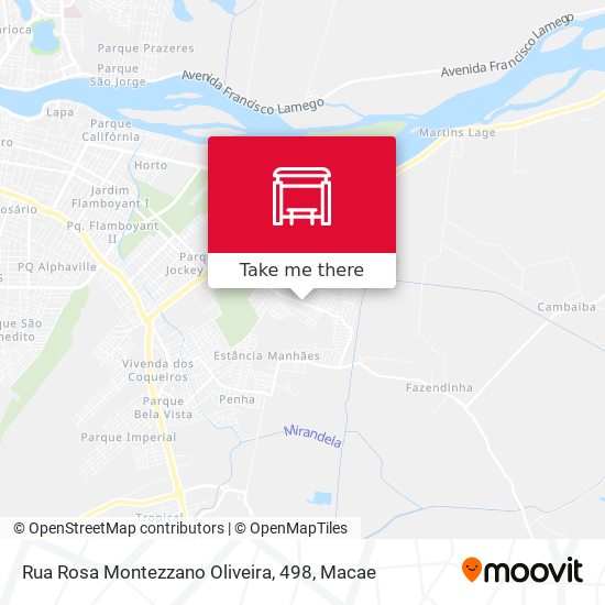 Rua Rosa Montezzano Oliveira, 498 map