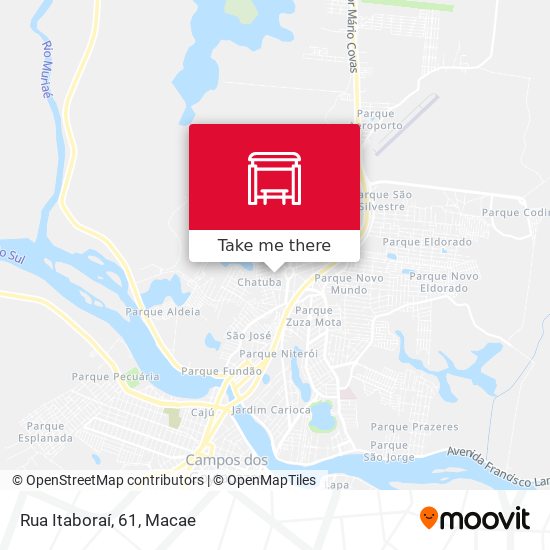 Rua Itaboraí, 61 map